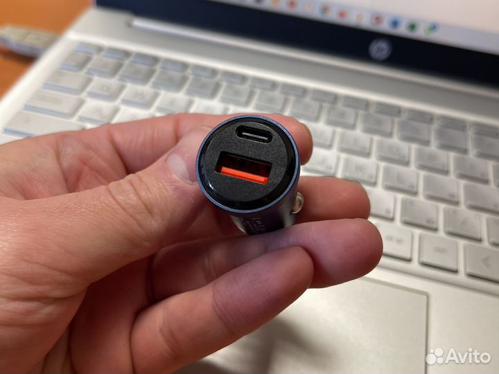 Автомобильное зарядное устройство Essager 30 Вт