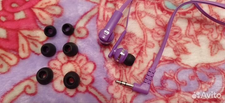 Проводные наушники, насадки