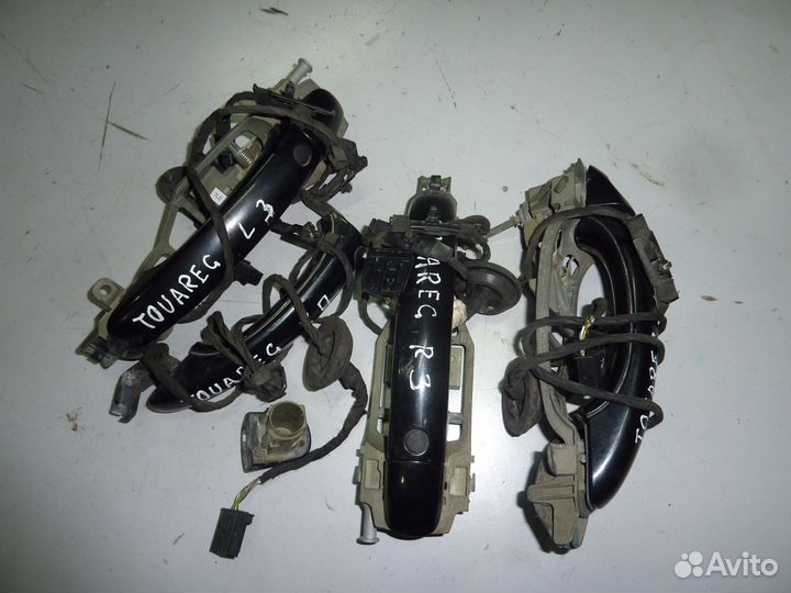 VW Touareg 1 замок двери ручка двери