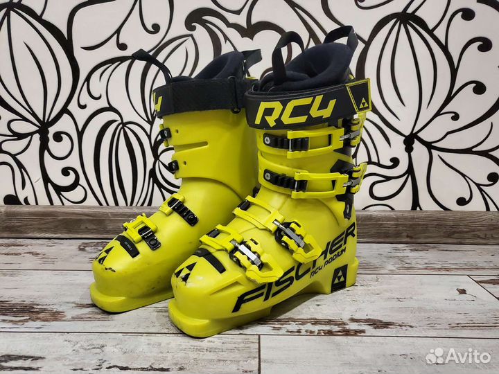 Горнолыжные ботинки Fischer Rc4 Podium 90 Yellow