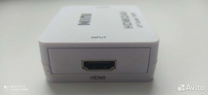 Переходник mini hdmi2AV, hdmi тюльпаны rca