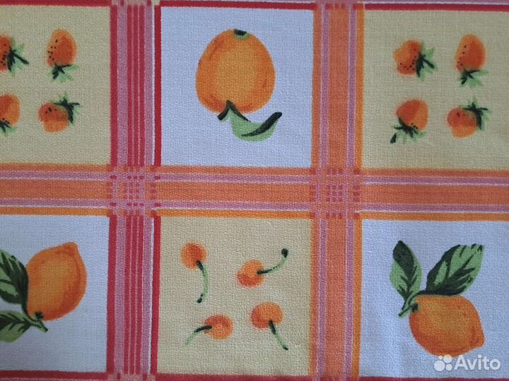 Скатерть новая хлопок и набор 12 салфеток