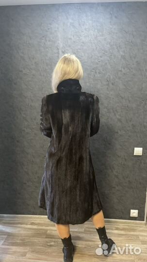 Шуба норковая 46 48 бу