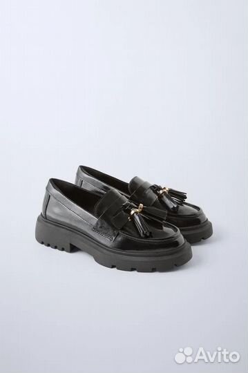 Лоферы zara для девочки