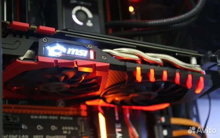 Видеокарта gtx1070 ti msi gaming x oc 8gb