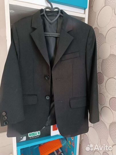 Пиджак школьный для мальчика 116