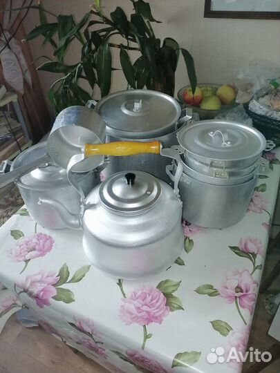 Алюминиевая посуда СССР