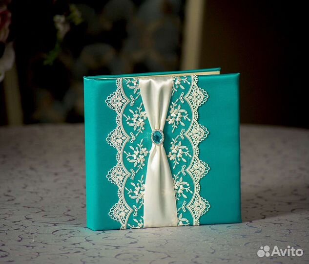 Альбом для пожеланий и подушечка для колец