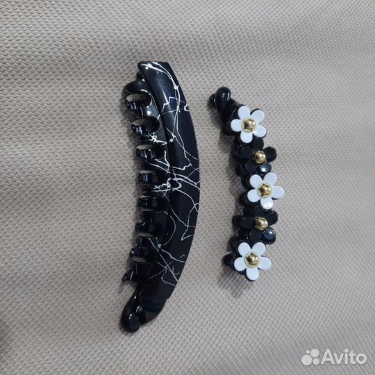 Заколка банан