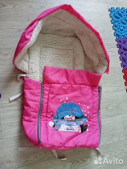 Продам санки с тёплым чехлом