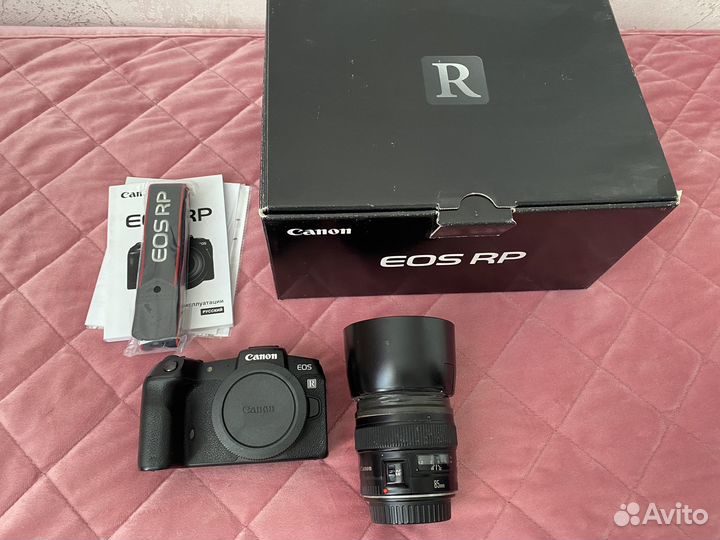 Canon eos RP body + 85 1.8 EF