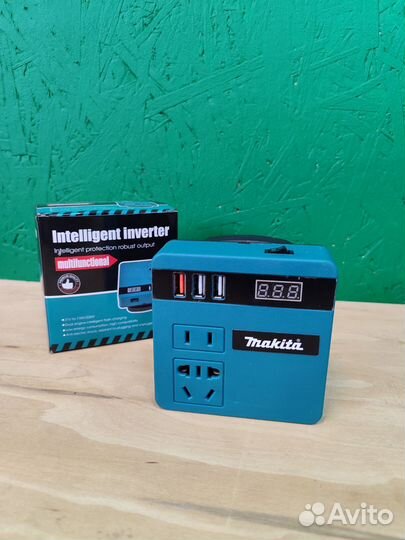 Инвертор для литиевых АКБ, Makita 220V