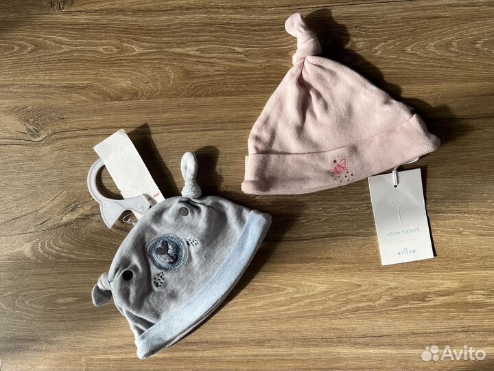 Шапочки для новорожденных