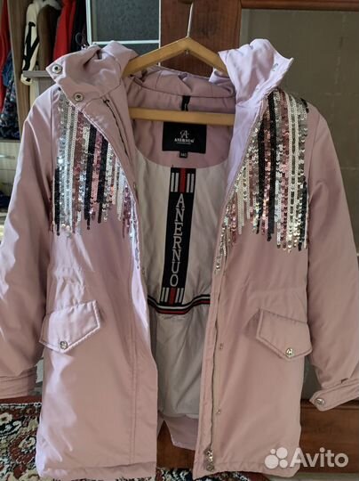 Куртка для девочки 140