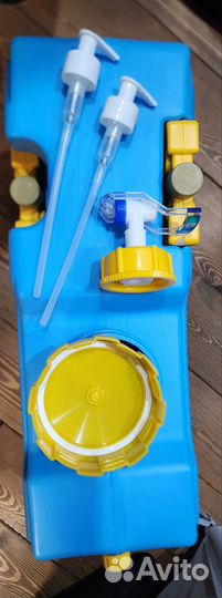 Канистра Экстрим 19л. и японский кемпинговый душ