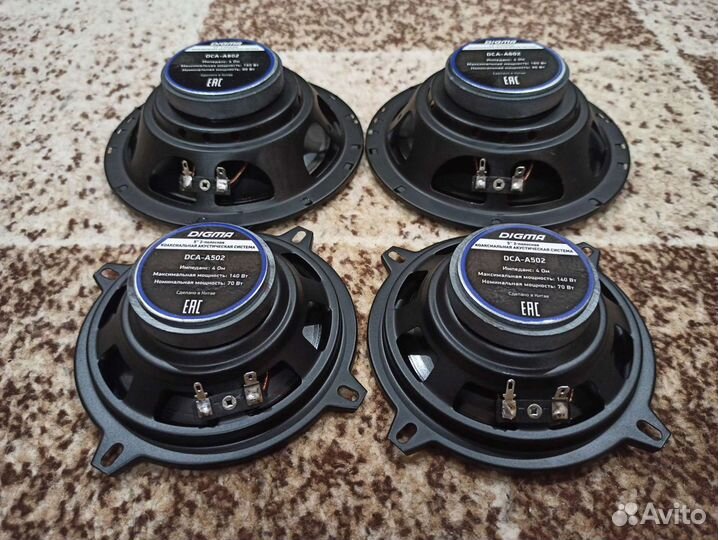 Динамики 13, 16 см новые