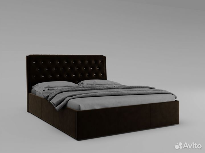 Кровать Прима 1200, 1400, 1600, 1800 с ПМ