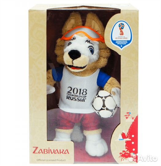 Забивака 24 см в подарочной коробке. Чм 2018