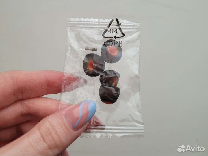 Амбушюры силиконовые для наушников (новые)