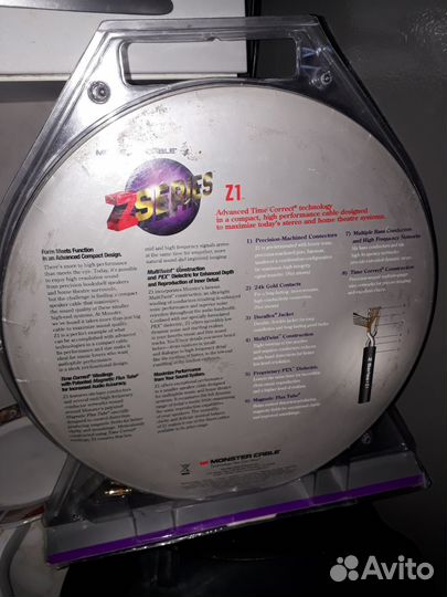 Кабель акустик monster cable Z1R 15FT