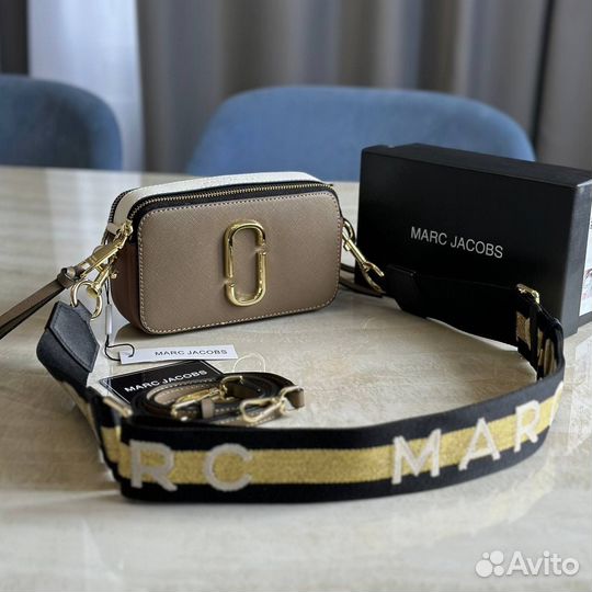 Сумка marc jacobs беж