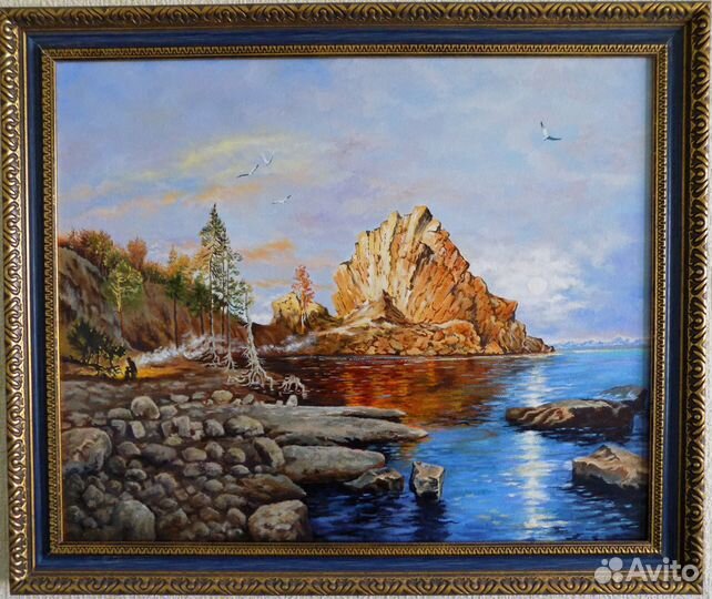 Картина маслом на холсте пейзаж