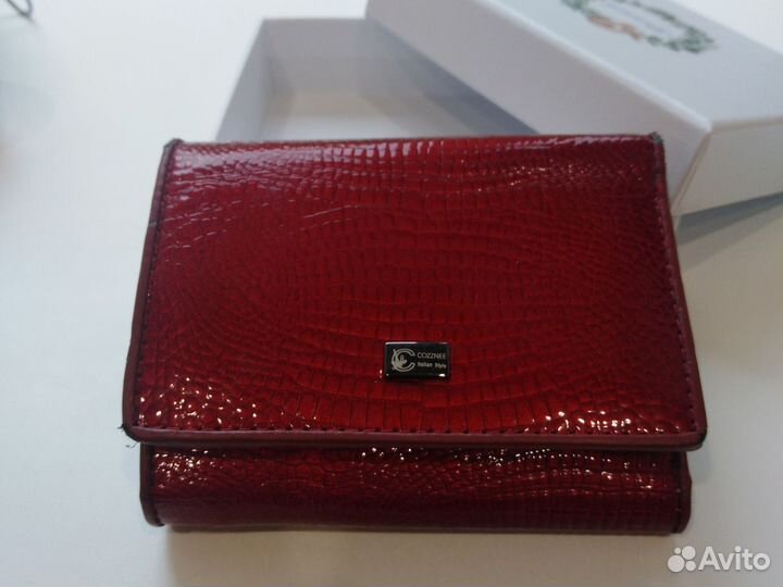 Кошелек женский натуральная кожа маленький