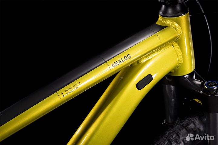 Велосипед Cube Analog (2022) flashlime'n'black