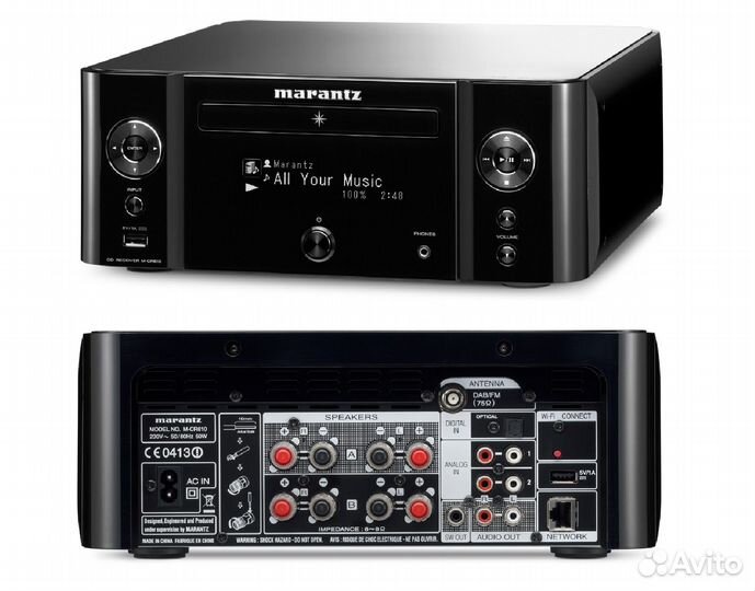 Люксовый Marantz M-CR610 - flac 24 бит/192 кГц