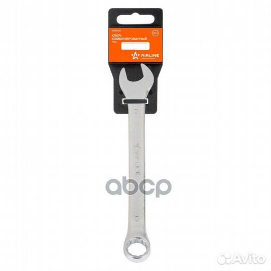 Ключ комбинированный 19мм пласт. Подвес ataf014