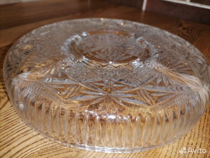 Хрустальная менажница