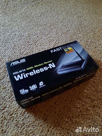 Модем Asus DSL-N10 wireless-N