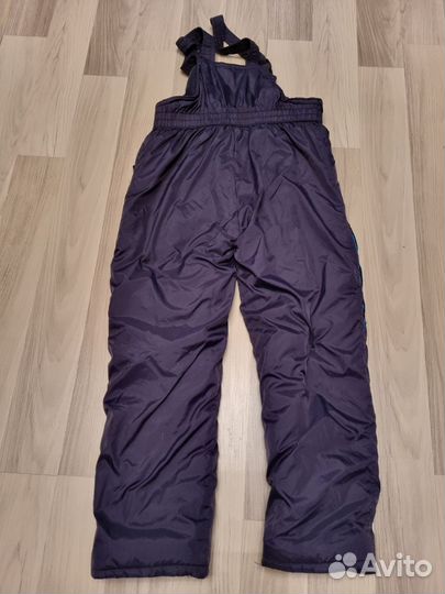 Зимние штаны полукомбинезон 122