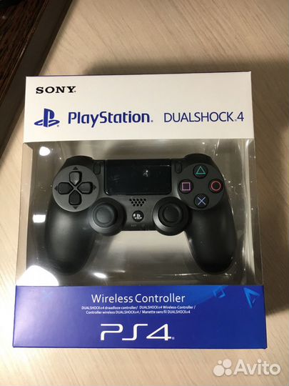 Новый геймпад для Sony ps4 Dualshock 4 v2 чёрная с