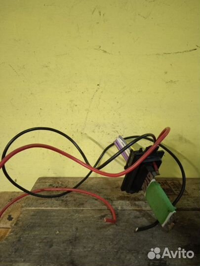 Резистор отопителя Renault Scenic 2