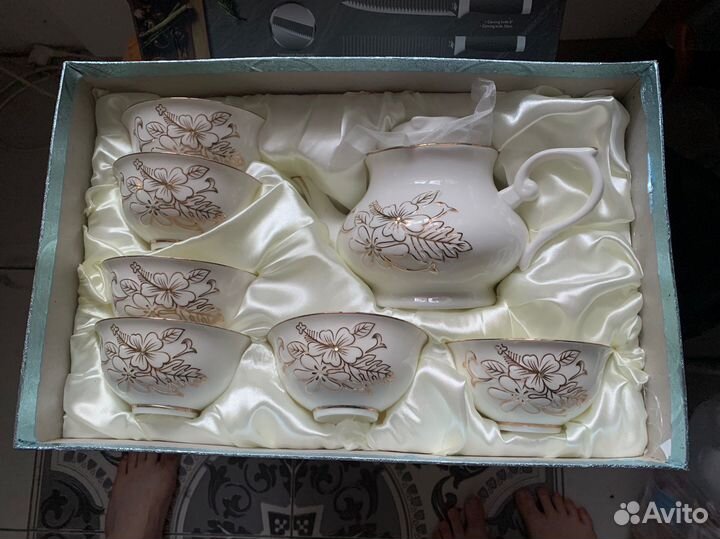 Чайный сервиз новый в коробке