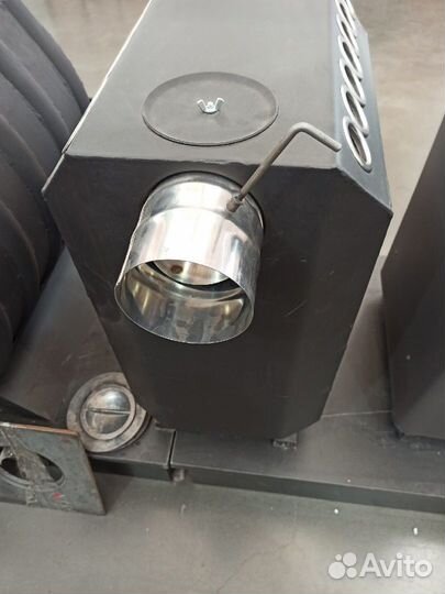 Печь буржуйка длительного горения до 200м3