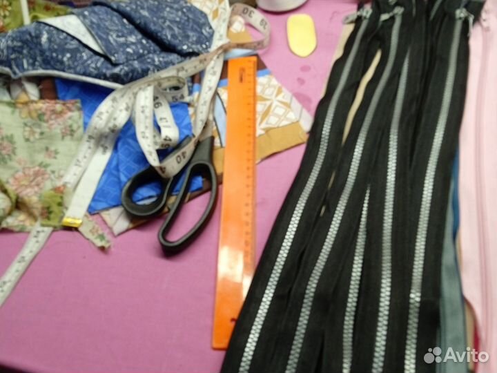 Молнии разъём ные75-80 см