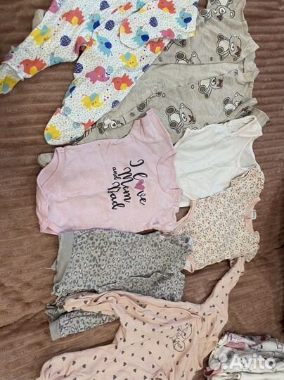 Детские вещи для новорожденных девочка пакетом