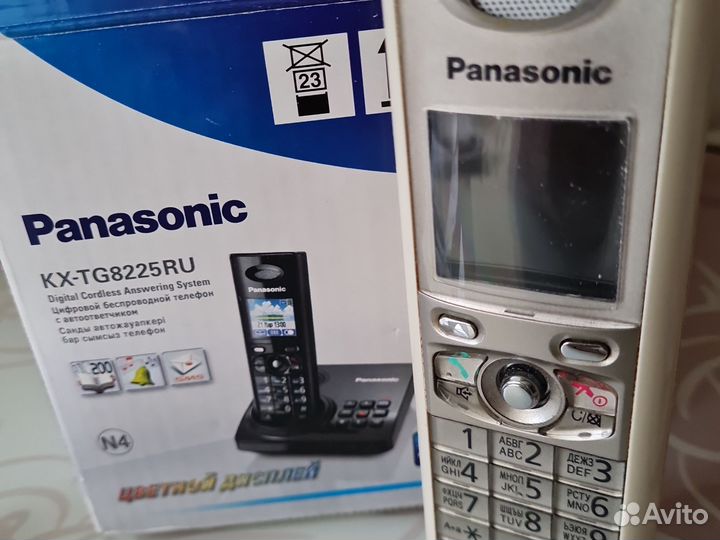 Panasonic цифровой бкспроводной телефон