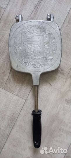 Вафельница орешница СССР и пельменница