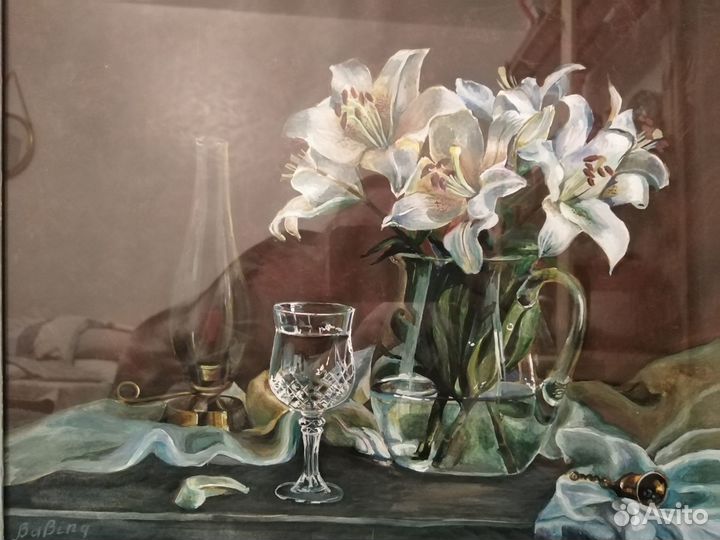 Картина маслом. Картины (не накат) на холсте