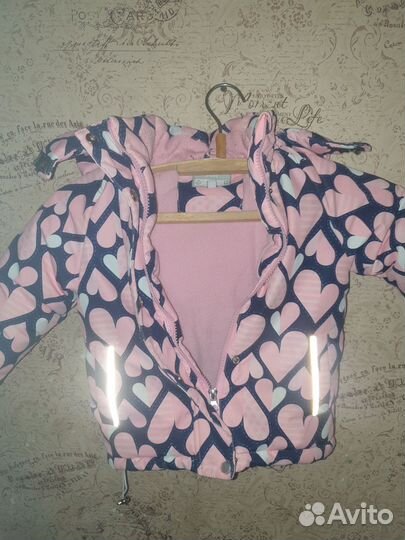 Куртка для девочки 86