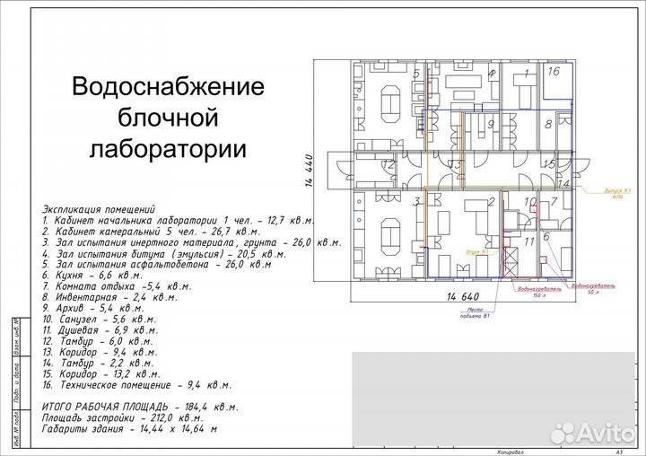 Проектирование систем водоснабжения и канализации