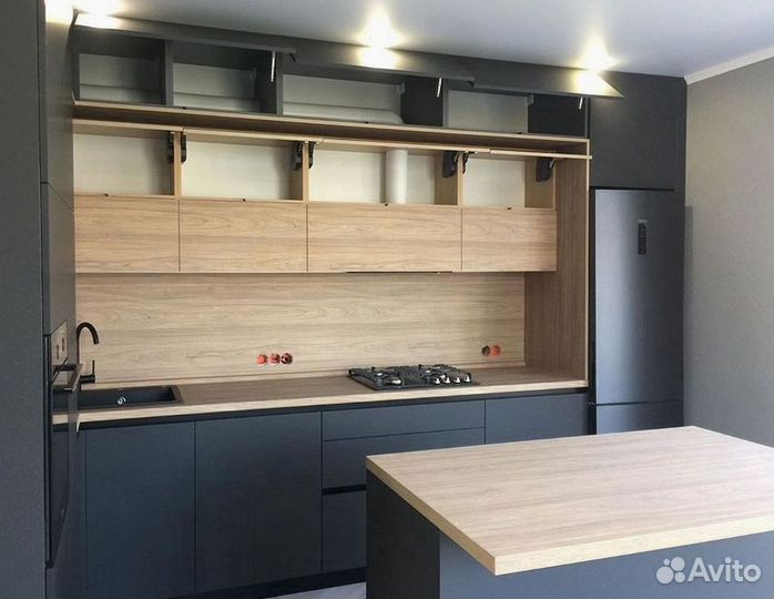 Кухонный гарнитур на заказ с островом