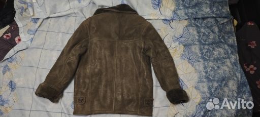 Дубленка натуральная мужская 52 54