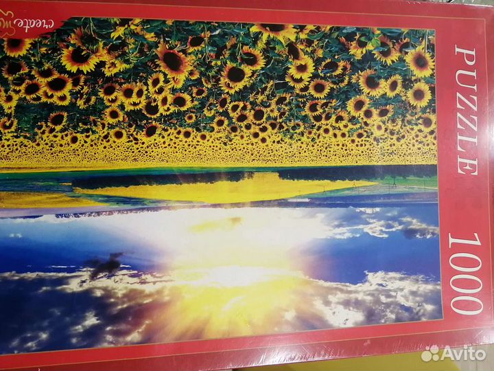 Пазлы новые в упаковке