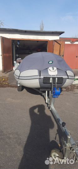 Лодка пвх Gladiator c370Al cмотором yamaha 9,9