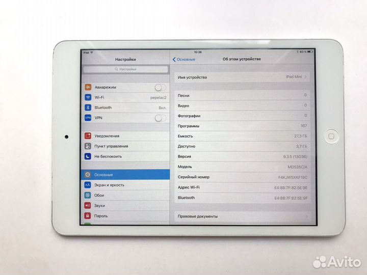 iPad Mini 32gb с играми WiFi