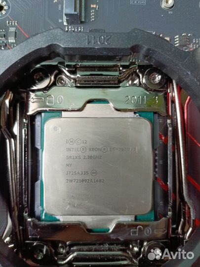 Материнская плата с процессором xeon e5 2670v3